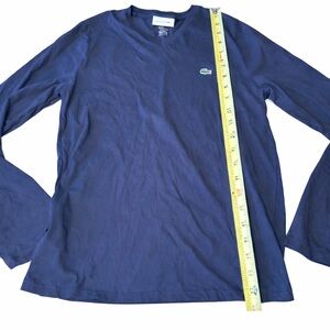 Lacoste Deep Blue V-Neck Shirt
